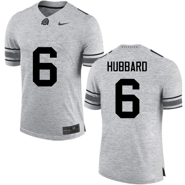 Ohio State Buckeyes #6 Sam Hubbard Men Stitched Jersey Gray OSU96443